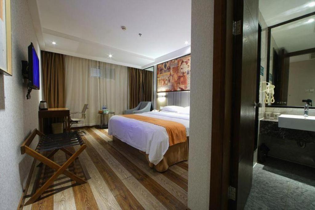 Greentree Inn Fujian Fuzhou Software Park River View Business Hotel Exteriér fotografie