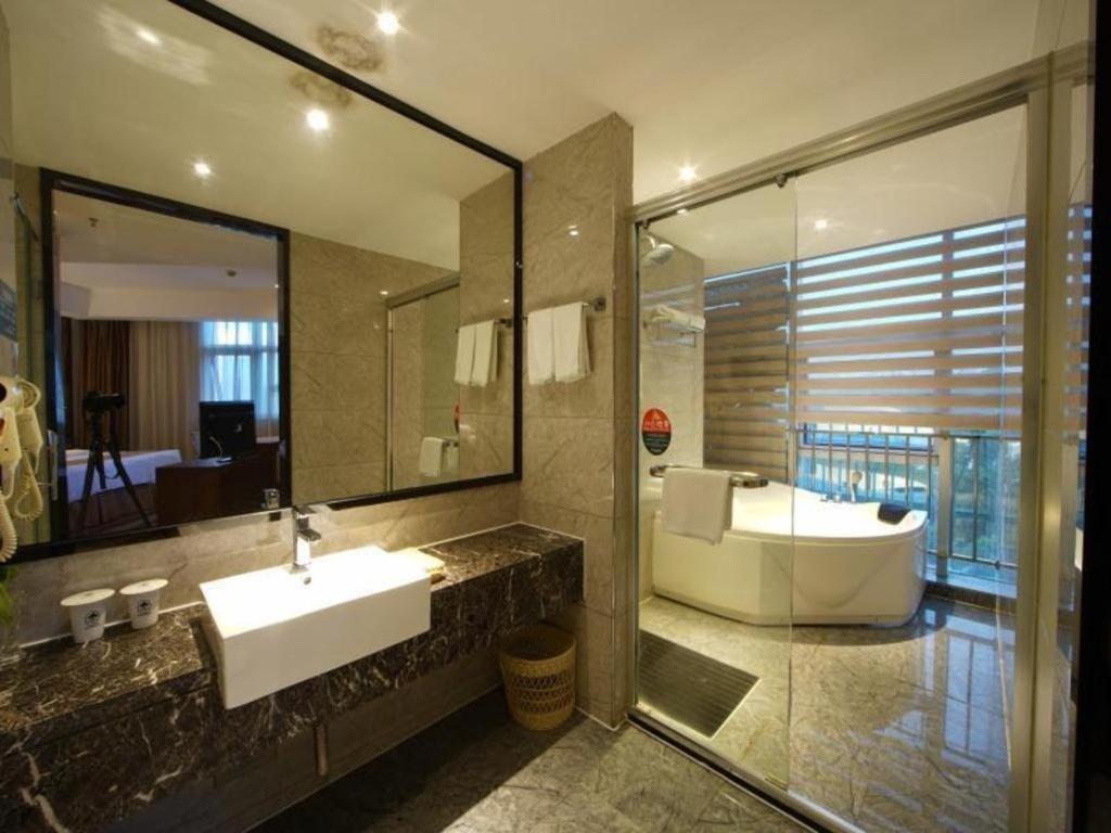 Greentree Inn Fujian Fuzhou Software Park River View Business Hotel Exteriér fotografie